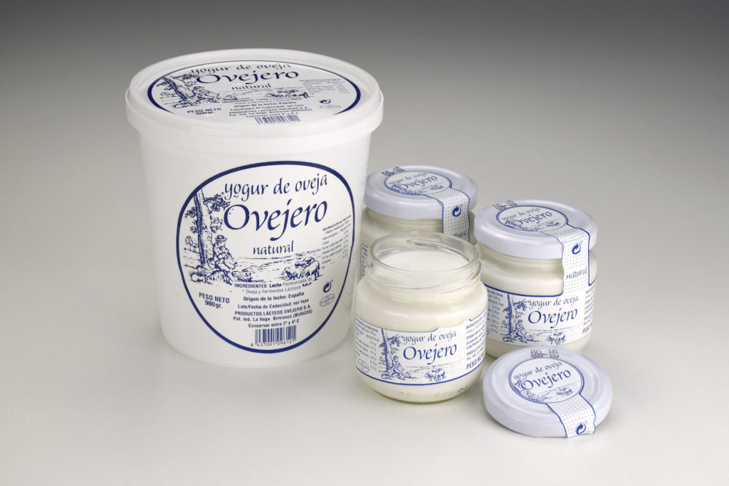 yogur de oveja de productos lácteos Ovejero
